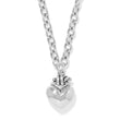 Load image into Gallery viewer, Interlok Love Knot Large Heart Necklace
