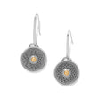 Load image into Gallery viewer, Ferrara Segreta Medallion French Wire Earrings
