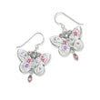 Load image into Gallery viewer, La Tulipe Butterfly French Wire Earrings

