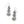 Load image into Gallery viewer, Contempo Moda Swirl French Wire Earrings
