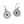 Load image into Gallery viewer, Pebble Dot Medali Reversible Hoop Earrings
