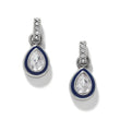 Load image into Gallery viewer, Halo Gemma Petite Teardrop Post Drop Earrings
