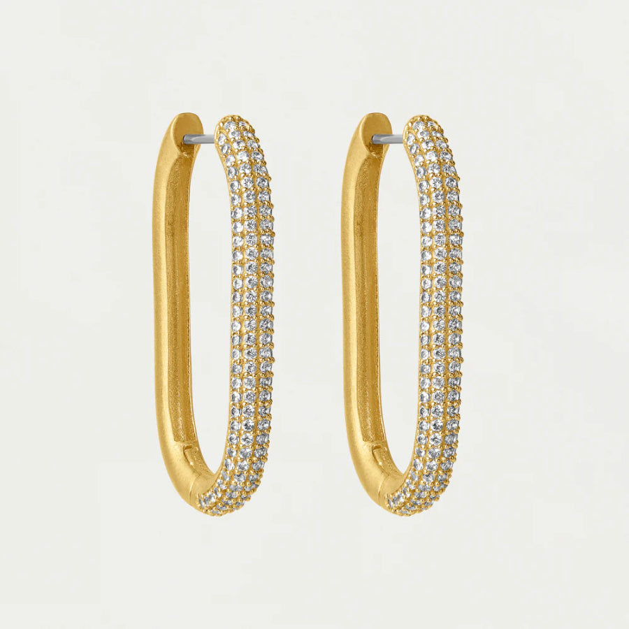 Juliette Pavé Hinged Hoop