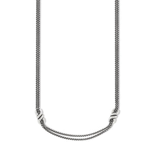 Interlok Twist Double Necklace