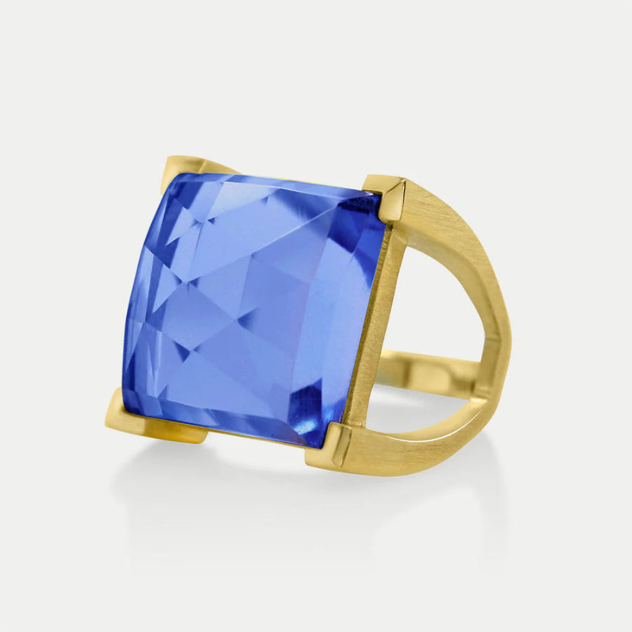 Plaza Rong-Gold & Midnight Blue