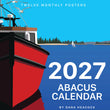 Load image into Gallery viewer, 2027 Desktop Calendar - 5 x 7 - Abacus
