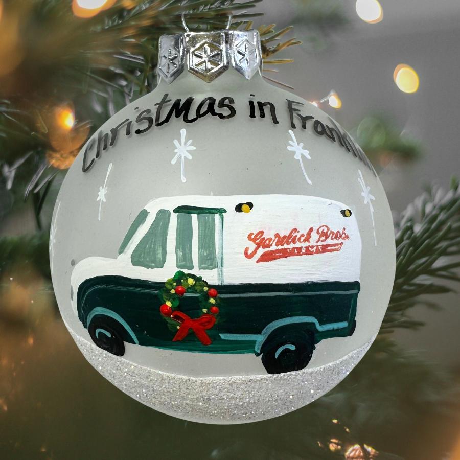 2024 Christmas in Franklin Ornament  - Special Delivery Truck