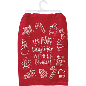 Holiday Dish Towel - Let It Snow