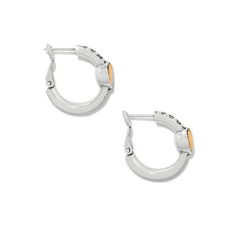 Mystery Of Love Heart Hoop Earrings