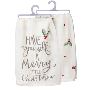 Holiday Dish Towel - Have Yourself A Merry Christmas