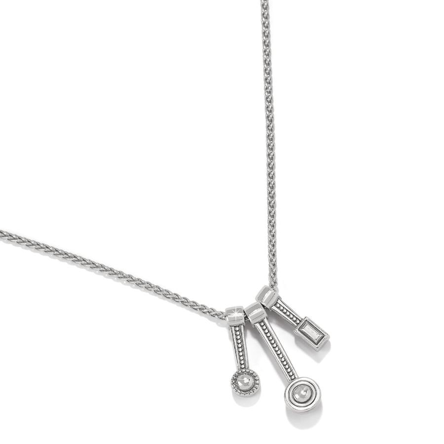 Halo Gleam Trio Necklace