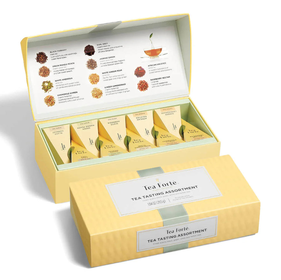 Petite Tea Presentation Box - Tea Tasting Assortment