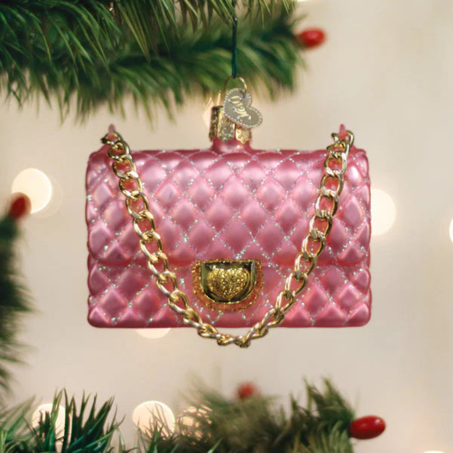 Quilted Purse - Old World Christmas