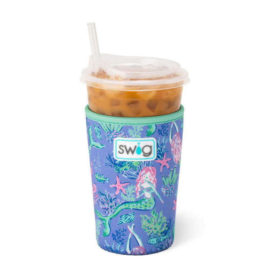 Swig - Medium Iced Cup Coolie - Under The Sea