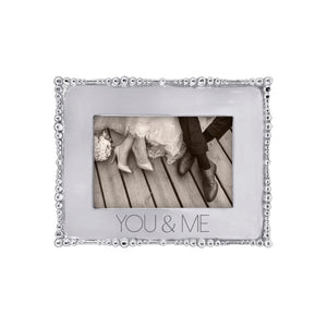 Pearl Drop Frame- 5x7 - "You & Me"