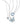 Load image into Gallery viewer, Kyoto In Bloom Indigo Petite Butterfly Necklace
