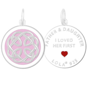 LOLA - Father & Daughter Silver