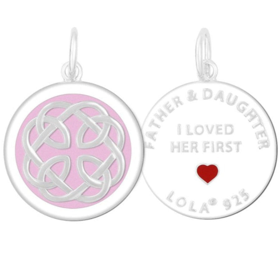 LOLA - Father & Daughter Silver