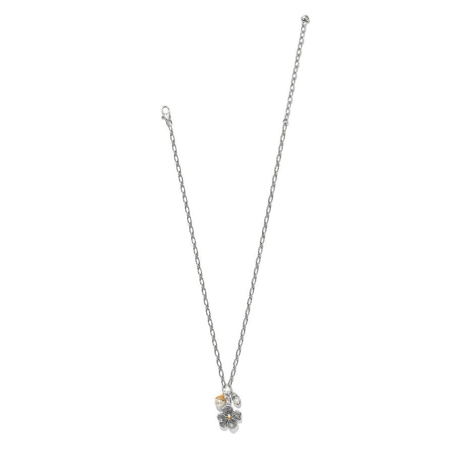 Everbloom Windflower Charm Necklace