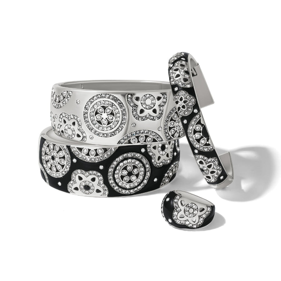Flora Double Hinged Bangle Bracelet