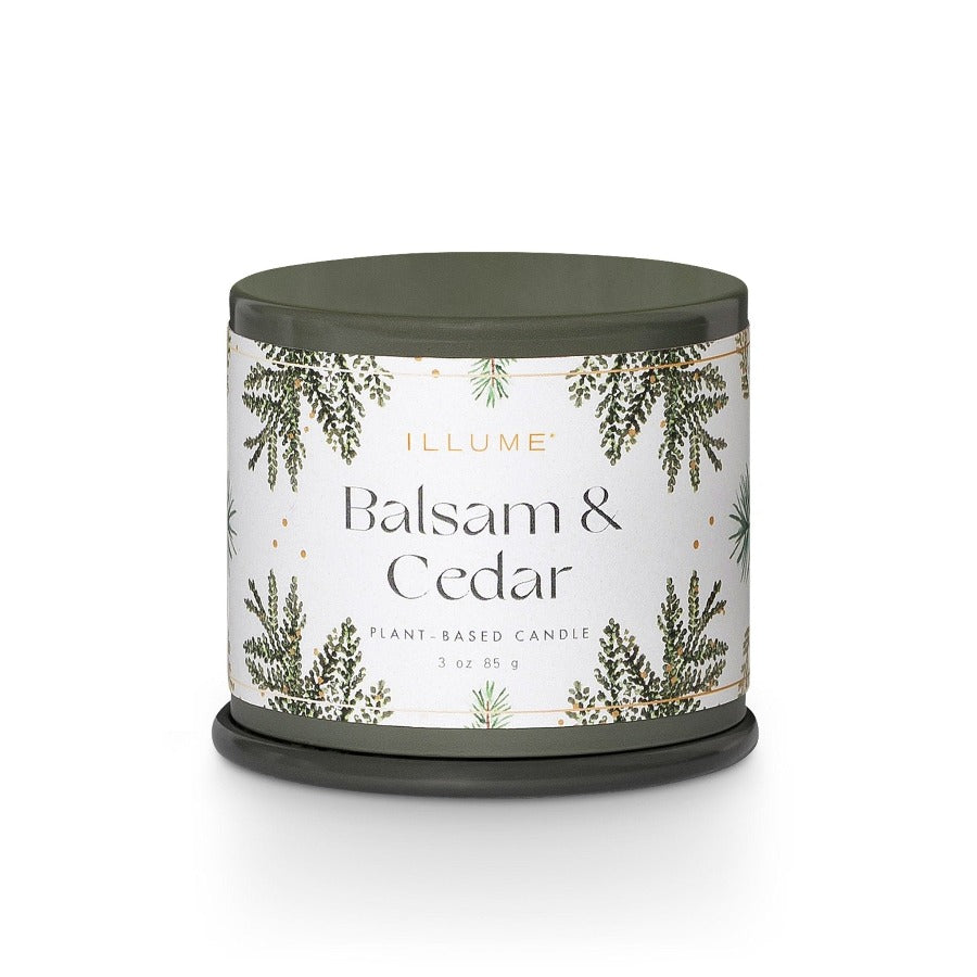 Balsam Cedar - Demi Tin Candle