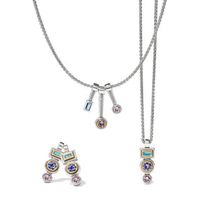 Halo Gleam Trio Necklace