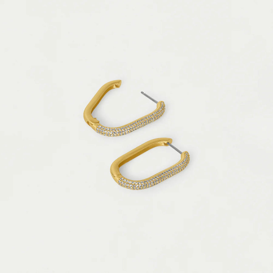 Juliette Pavé Hinged Hoop