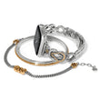 Load image into Gallery viewer, Interlok Harmony Two Tone Watch Band
