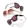 Load image into Gallery viewer, Contempo Medallion Dual Tone Sunglasses
