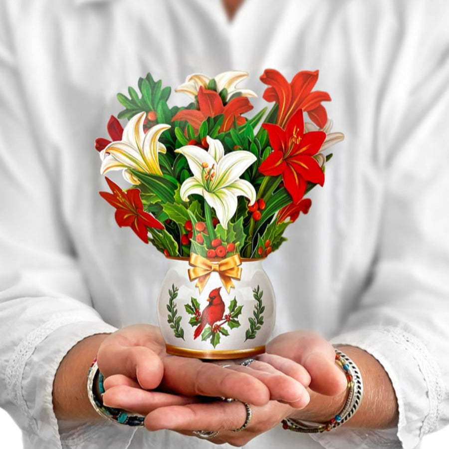 Mini Amaryllis Bouquet - Freshcut Paper