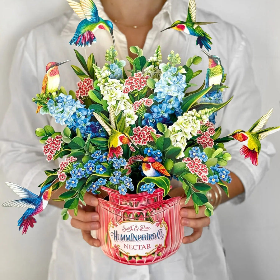 Hummingbird Oasis - Freshcut Paper