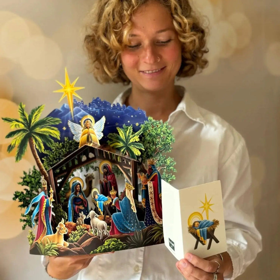 Starlit Nativity - Freshcut Paper