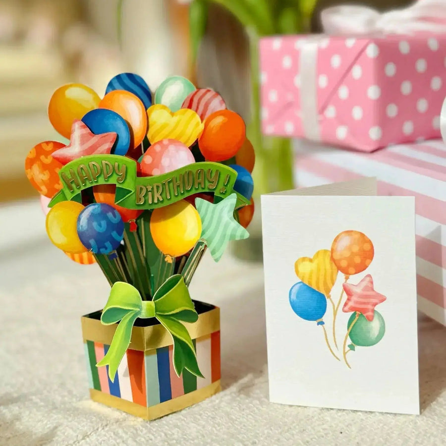 Mini Birthday Balloons - Freshcut Paper