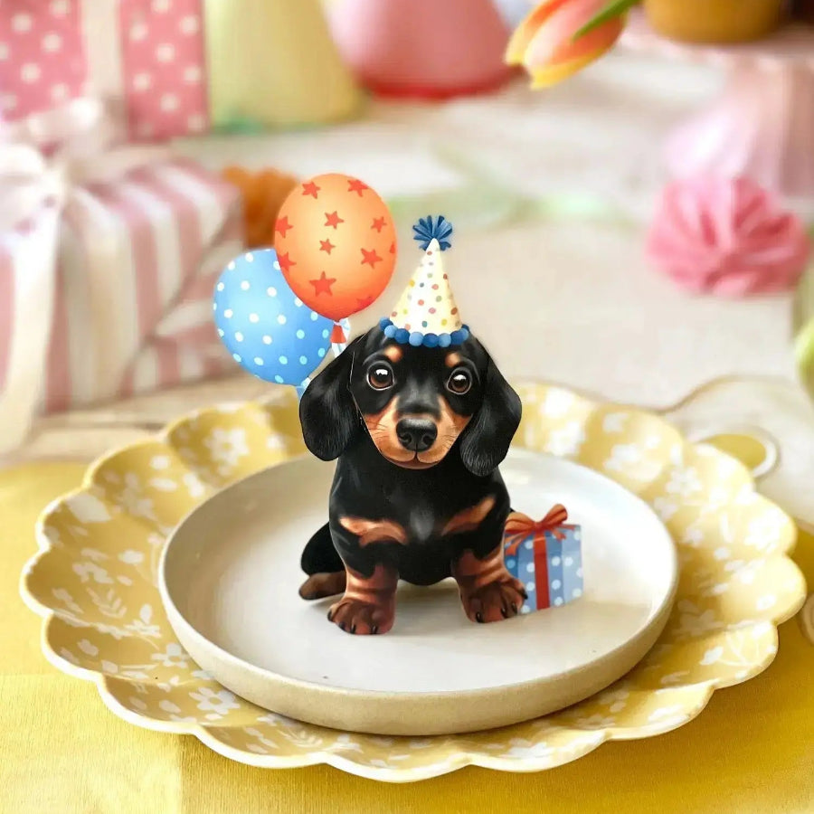Mini Birthday Puppy - Freshcut Paper