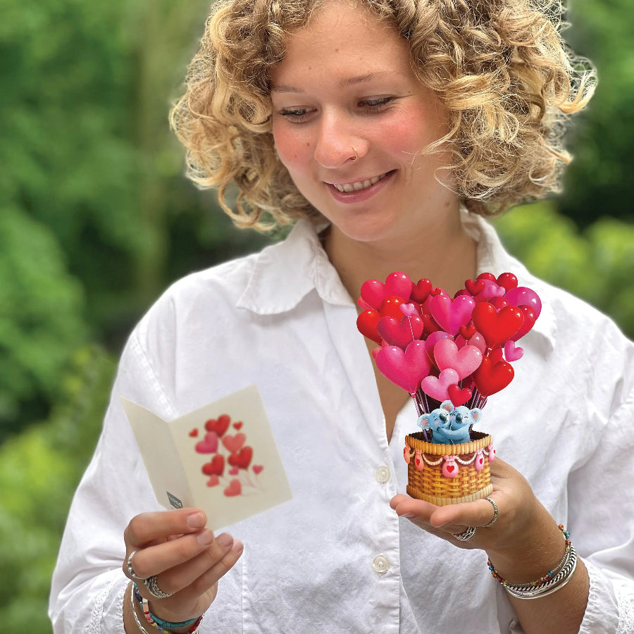 Mini Heart Balloons - Freshcut Paper