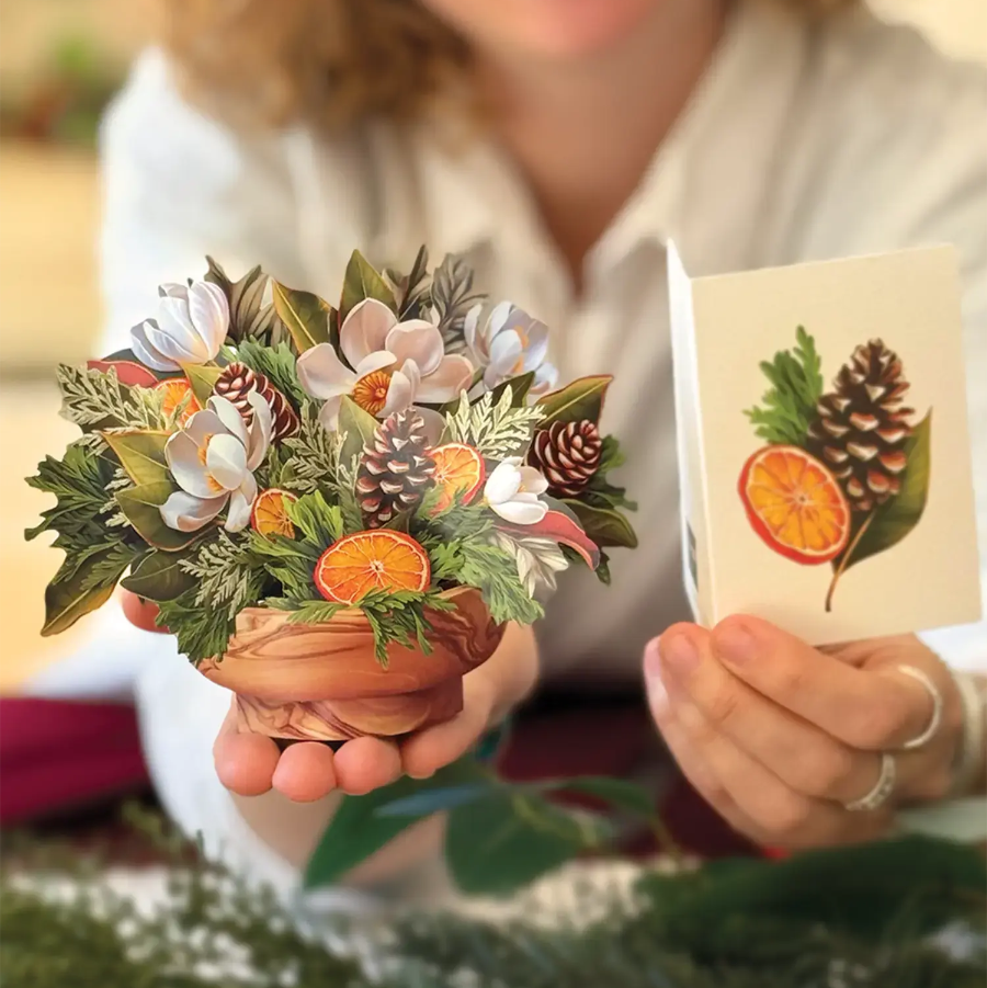 Mini Winter Magnolia - Fresh Cut Paper