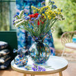 Load image into Gallery viewer, Hibiscus Glass Carnivale Bud Vase
