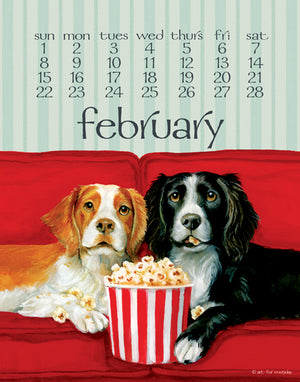 2026 Desktop Calendar - 5 x 7 - Dog Days