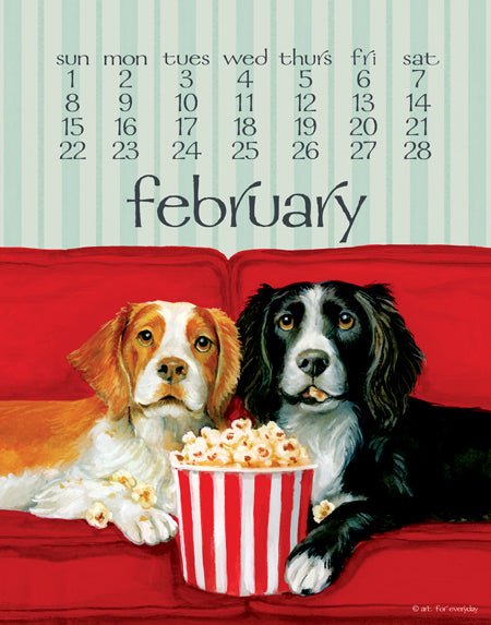 2026 Desktop Calendar - 5 x 7 - Dog Days