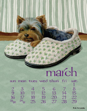 2025 Desktop Calendar - 5 x 7 - Dog Days