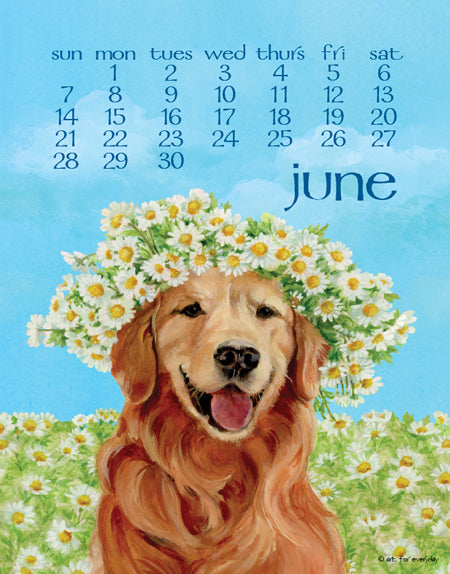 2026 Desktop Calendar - 5 x 7 - Dog Days