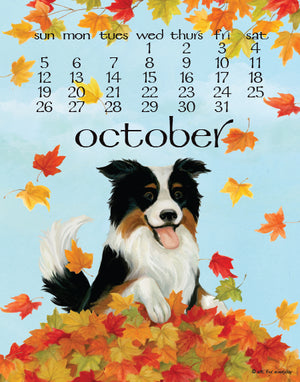 2025 Desktop Calendar - 5 x 7 - Dog Days