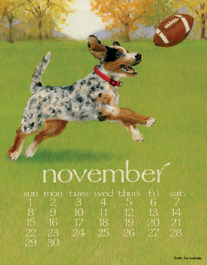 2026 Poster Calendar - 11 x 14 - Dog Days