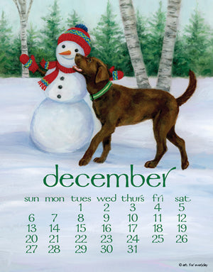 2026 Desktop Calendar - 5 x 7 - Dog Days