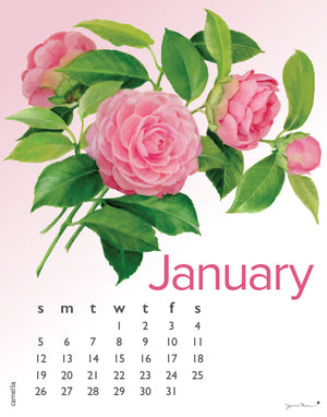 2025 Poster Calendar - 11 x 14 - Flowers