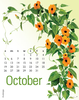 2025 Poster Calendar - 11 x 14 - Flowers