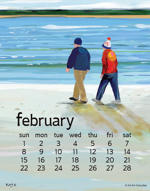 2026 Desktop Calendar - 5 x 7 - Kate Libby