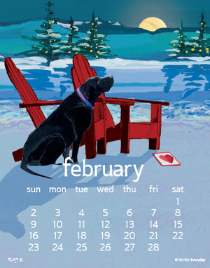 2025 Poster Calendar - 11 x 14 - Kate Libby