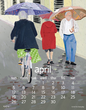 2026 Desktop Calendar - 5 x 7 - Kate Libby