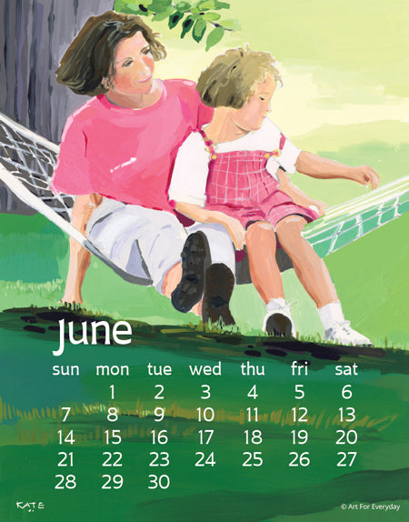 2026 Poster Calendar - 11 x 14 - Kate Libby